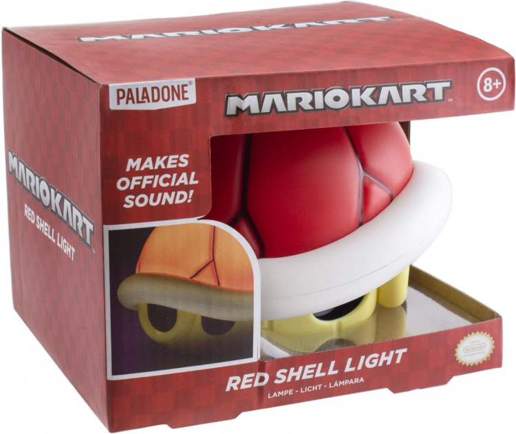 Paladone Red Shell ljus med ljud