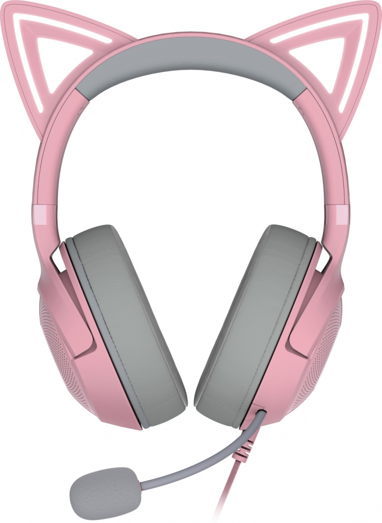 Razer Kraken Kitty V2 Gaming Headset, Rosa