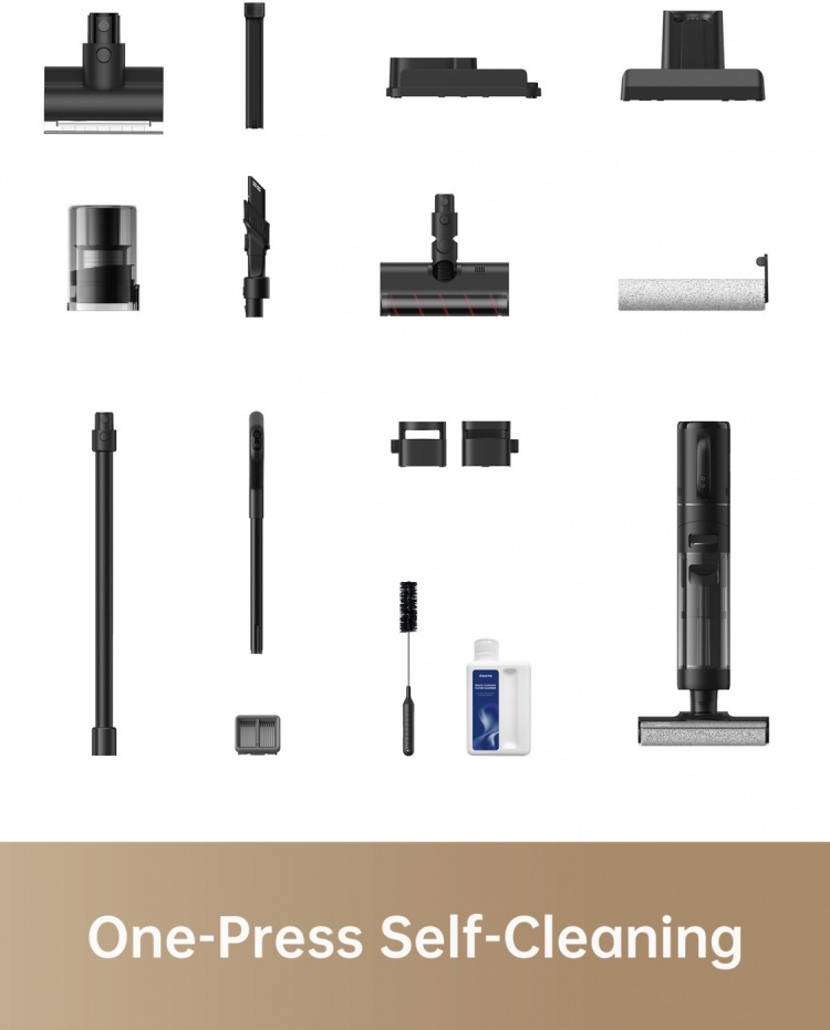 Dreame H12 Dual - sladdlös och våt/torr-dammsugare