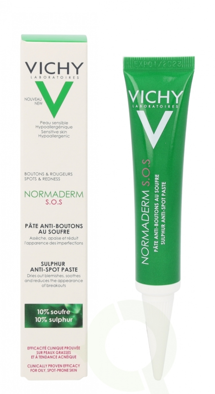 Vichy Normaderm S.O.S. Phytosolution Sulfur Anti-Spot Paste 20 ml