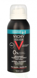 Vichy Homme 48H Optimal Tolerance Deodorant Spray 100 ml