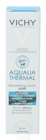 Vichy Aqualia Thermal Light Rehydrating Cream 30 ml Results In 48HR Of Rehydrated Skin. Normal Skin