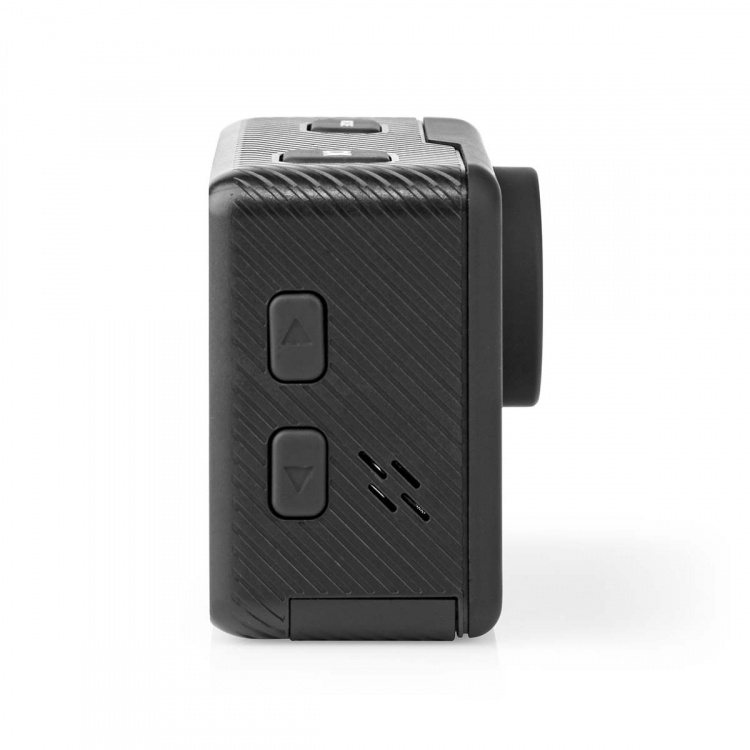 Nedis Action Cam | Dobbelt Skærm | 4K@30fps | 16 MPixel | Vandtæt op til: 30.0 m | 90 min | Wi-Fi | App tilgængelig til: Android™ / IOS | Montering inkluderet | Sort