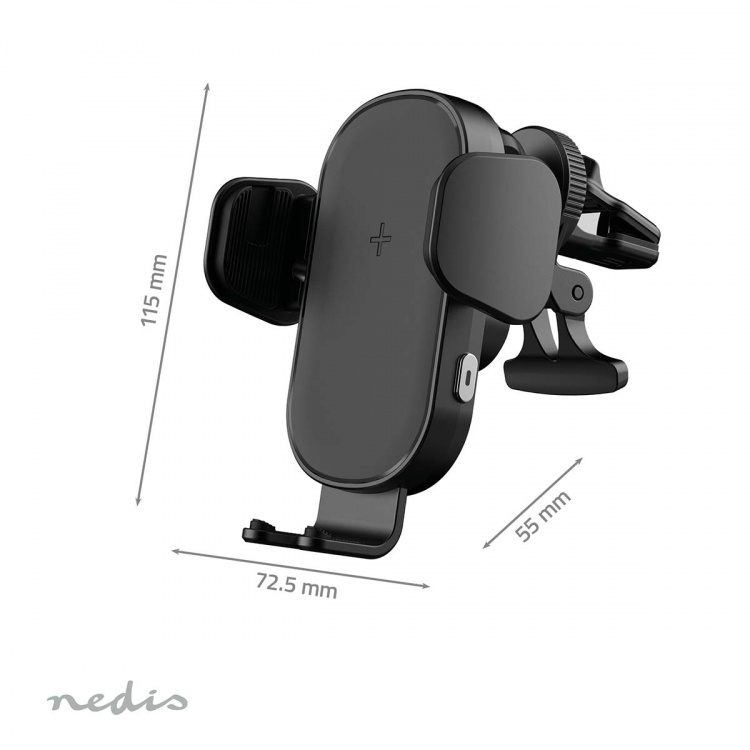 Nedis Trådløs billader | 7.5 / 10 / 15 W | 1.5 / 1.67 / 2 A | 1.00 m | FOD / Overbelastning / Overophedning Beskyttelse / Overspænding | USB Type-C™ | Inkluderet kabel Nedis Trådløs billader | 7.5 / 10 / 15 W | 1.5 / 1.67 / 2 A | 1.00 m | FOD / Overbelastning / Overophedning Beskyttelse / Overspænding | USB Type-C™ | Inkluderet kabel