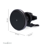 Nedis Trådløs billader | 7.5 / 10 / 15 W | 1.5 / 1.67 / 2 A | 1.00 m | FOD / Overbelastning / Overophedning Beskyttelse / Overspænding | USB Type-C™ | Inkluderet kabel Nedis Trådløs billader | 7.5 / 10 / 15 W | 1.5 / 1.67 / 2 A | 1.00 m | FOD / Overbelastning / Overophedning Beskyttelse / Overspænding | USB Type-C™ | Inkluderet kabel