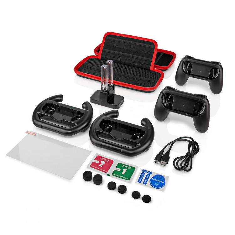 Nedis Gaming Starter Kit | Kompatibel med: Nintendo Switch (OLED) | 13-in-1