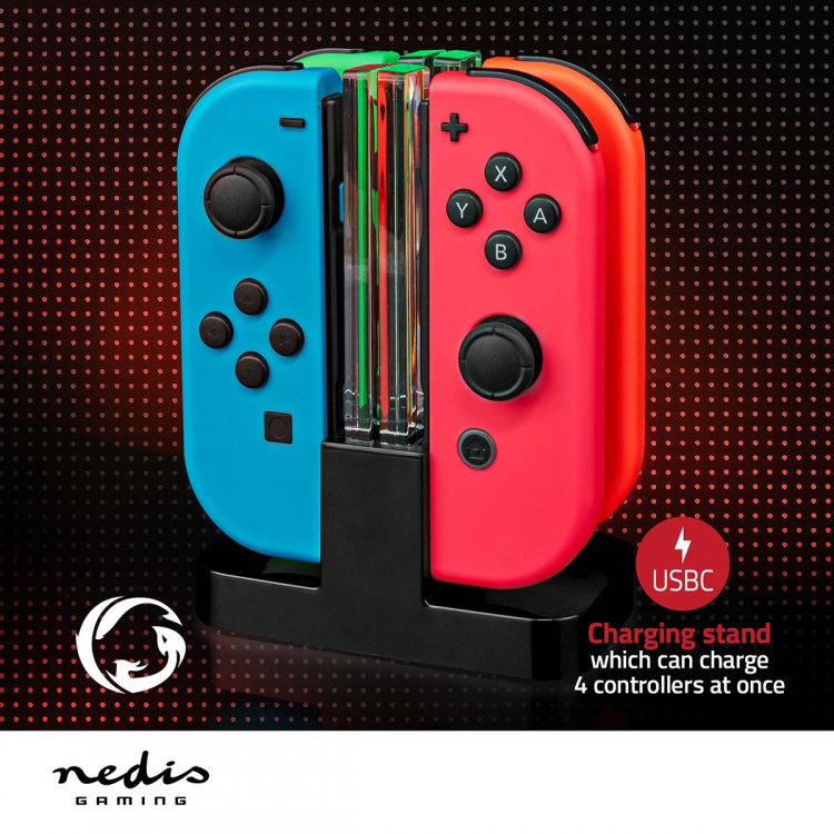 Nedis Gaming Starter Kit | Kompatibel med: Nintendo Switch (OLED) | 13-in-1