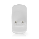 Nedis Plug-In LED natlys | Bevægelse Sensor | Dag/nat sensor | 0.55 W | 11 lm | Varm Hvid