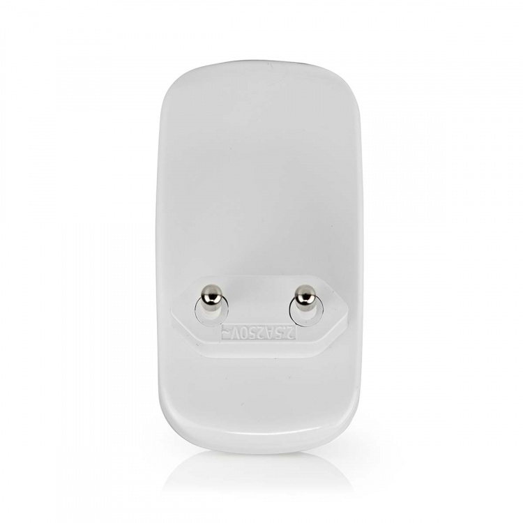 Nedis Plug-In LED natlys | Bevægelse Sensor | Dag/nat sensor | 0.55 W | 11 lm | Varm Hvid