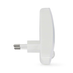 Nedis Plug-In LED natlys | Bevægelse Sensor | Dag/nat sensor | 0.55 W | 11 lm | Varm Hvid
