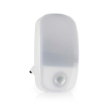 Nedis Plug-In LED natlys | Bevægelse Sensor | Dag/nat sensor | 0.55 W | 11 lm | Varm Hvid