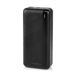 Nedis Powerbank | 30000 mAh | 1.5 / 2.0 / 3.0 A | Antal output: 2 | Output tilslutning: 1x USB-A / 1x USB-C™ | Input forbindels: 1x Micro USB / 1x USB-C™ | PD3.0 20W | Lithium-polymer
