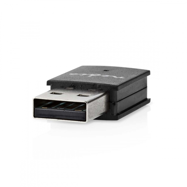 Nedis Netværk dongle | Wi-Fi | N300 | 2.4 GHz | USB2.0 | Wi-Fi-hastighed total: 300 Mbps | Windows 10 / Windows 11 / Windows 8