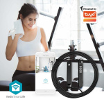 Nedis SmartLife sjippetov | Bluetooth® | Dual Hall sensor | LED | PVC | 3.00 m | Snørepose / Trådløse bolde | Sort Nedis SmartLife sjippetov | Bluetooth® | Dual Hall sensor | LED | PVC | 3.00 m | Snørepose / Trådløse bolde | Sort