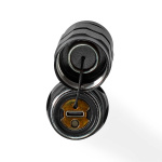 Nedis LED lygte | Batteri | 3.7 V DC | 10 W | N/A | Batterier medfølger | Opladningsbar | Nominel lysstrøm: 1000 lm | Lysområde: 200 m | Stråler Vinkel: 10 °