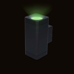 Nedis Smartlife udendørs lys | 760 lm | Bluetooth® | 8.5 W | Varm til kølig hvid | 2700 - 6500 K | ABS | Android™ / IOS