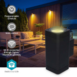 Nedis Smartlife udendørs lys | 760 lm | Bluetooth® | 8.5 W | Varm til kølig hvid | 2700 - 6500 K | ABS | Android™ / IOS
