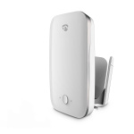 Nedis Falddetektor | Wi-Fi | Detektionsområde: 7 m | Effektivt synsfelt (vandret): ±45° | Effektivt synsfelt (lodret): ±45° | IP54 | Hvid