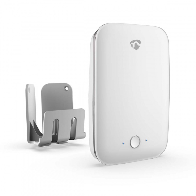 Nedis Falddetektor | Wi-Fi | Detektionsområde: 7 m | Effektivt synsfelt (vandret): ±45° | Effektivt synsfelt (lodret): ±45° | IP54 | Hvid