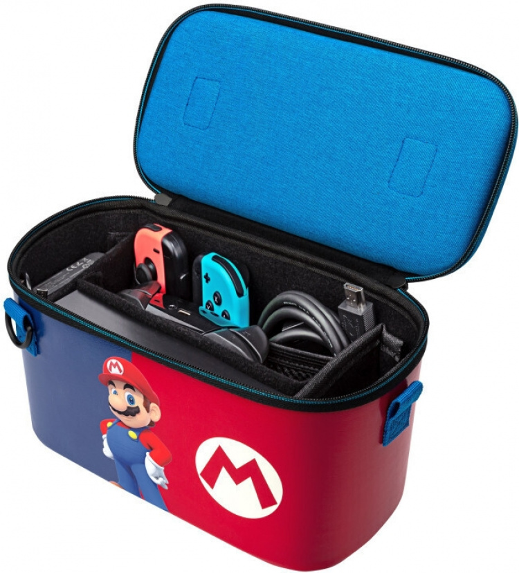 PDP Gaming Pull-N-Go Case - transportväska, Switch, Mario