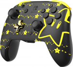 PDP Gaming Rematch Glow Wireless Controller - trådlös spelkontroll, Mario Stars, Switch