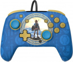 PDP Gaming Rematch Wired Controller – Hyrule Blue - trådbunden styrning, Switch