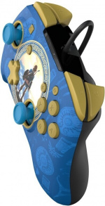 PDP Gaming Rematch Wired Controller – Hyrule Blue - trådbunden styrning, Switch