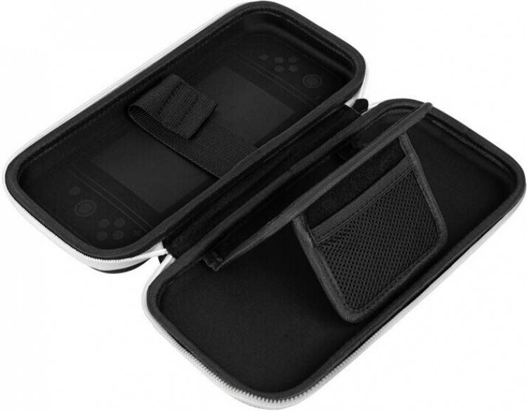 PDP Gaming Slim Deluxe Travel Case Elite – Black/White - Skyddsväska, Switch