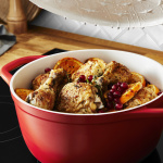 Tefal Air -gjutjärnsgryta, 4,7 L, röd