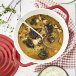 Tefal Air -gjutjärnsgryta, 4,7 L, röd