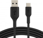 Belkin BOOST CHARGE™ USB-A - USB-C-kabel, 0,15 m, svart