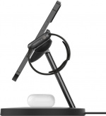 Belkin BoostCharge Pro 3-i-1 trådlös laddningsstation med MagSafe, svart