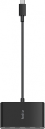 Belkin Connect USB-C-hubb, fyra portar