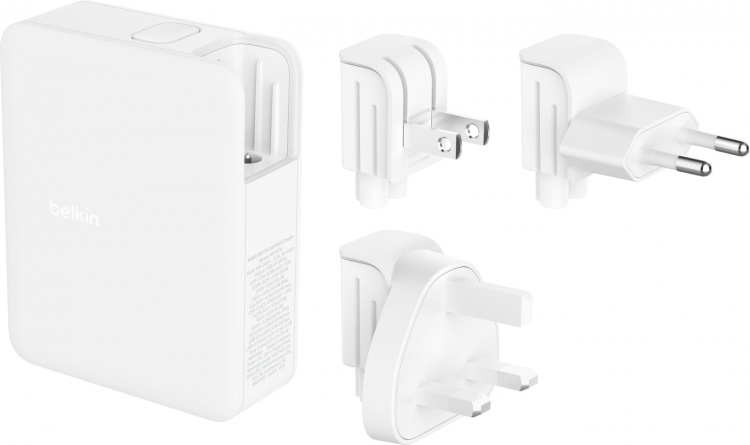 Belkin BoostCharge Pro 4-ports GaN 140 W nätladdare