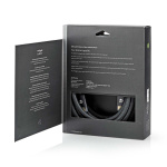 Nedis Ultra High Speed HDMI ™ kabel | HDMI™ Stik | HDMI™ Stik | 8K@60Hz | 48 Gbps | 5.00 m | Runde | 6.7 mm | Gun Metal Grå | Cover Window Box Nedis Ultra High Speed HDMI ™ kabel | HDMI™ Stik | HDMI™ Stik | 8K@60Hz | 48 Gbps | 5.00 m | Runde | 6.7 mm | Gun Metal Grå | Cover Window Box