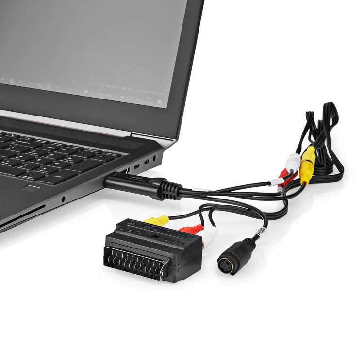 Nedis Video Grabber | USB 2.0 | 480p | A / V-kabel / Scart