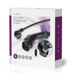 Nedis Bærbar oplader til elbiler | AT-N05V3V3-F 3G1.5 | 1380 / 2300 / 3680 W | 6 / 8 / 10 / 13 / 16 A | 1 Phase | 5.00 m | Sort | Gaveæske Nedis Bærbar oplader til elbiler | AT-N05V3V3-F 3G1.5 | 1380 / 2300 / 3680 W | 6 / 8 / 10 / 13 / 16 A | 1 Phase | 5.00 m | Sort | Gaveæske