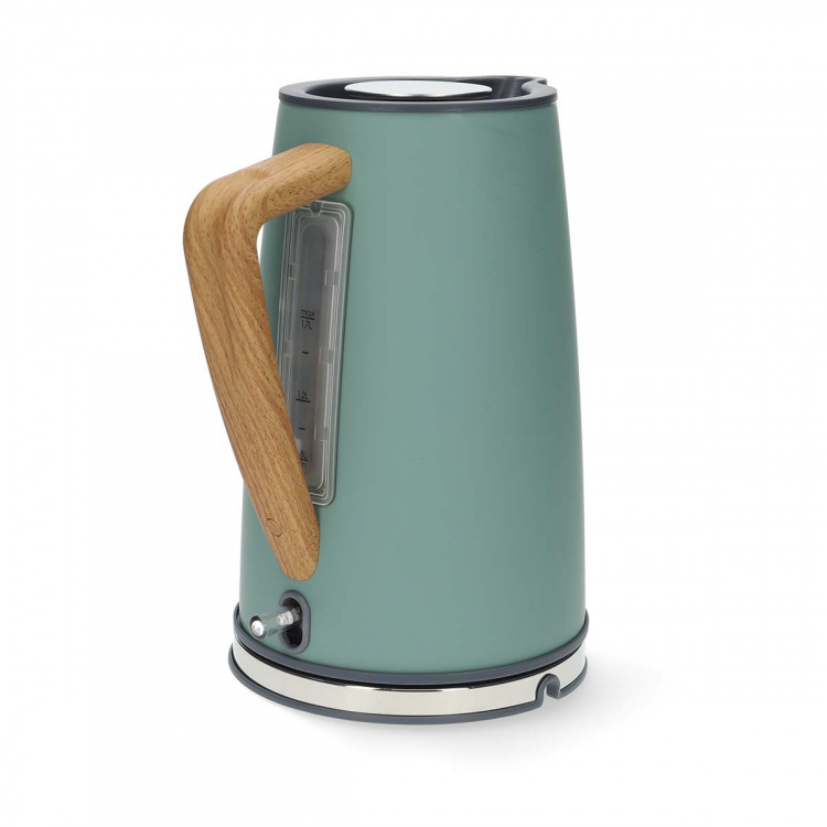 Nedis Elkedel | 1.7 l | Soft-Touch | Grøn | Drejelig 360 grader | Skjult varmeelement | Strix®-controller | Beskyttelse mod kogetørring