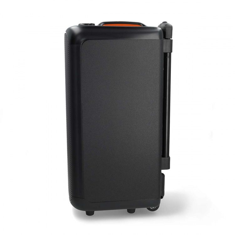 Nedis Bluetooth® Party Speaker | Maksimal batteritid: 5 timer | 240 W | Bærehåndtag | Fest lys | Equalizer | Orange / Sort Nedis Bluetooth® Party Speaker | Maksimal batteritid: 5 timer | 240 W | Bærehåndtag | Fest lys | Equalizer | Orange / Sort