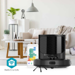 Nedis SmartLife Robot Støvsuger | Lasernavigation | Wi-Fi | Kapacitet Collection Reservoir: 0.6 l | Automatisk opladning | Maksimal driftstid: 3 timer | Sort | Android™ / IOS Nedis SmartLife Robot Støvsuger | Lasernavigation | Wi-Fi | Kapacitet Collection Reservoir: 0.6 l | Automatisk opladning | Maksimal driftstid: 3 timer | Sort | Android™ / IOS