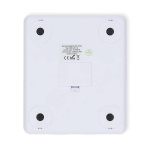 Nedis SmartLife køkkenvægt | Bluetooth® | Glas / Plastik | Hvid