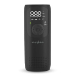 Nedis Genopladelig luftkompressor | 0.1 - 10.3 Bar | Dunlop ventil | Driftstilstande: Bil / Motorcykel / Cykel / Bold | Ja | Lufttryksmåler