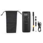 Nedis Genopladelig luftkompressor | 0.1 - 10.3 Bar | Dunlop ventil | Driftstilstande: Bil / Motorcykel / Cykel / Bold | Ja | Lufttryksmåler