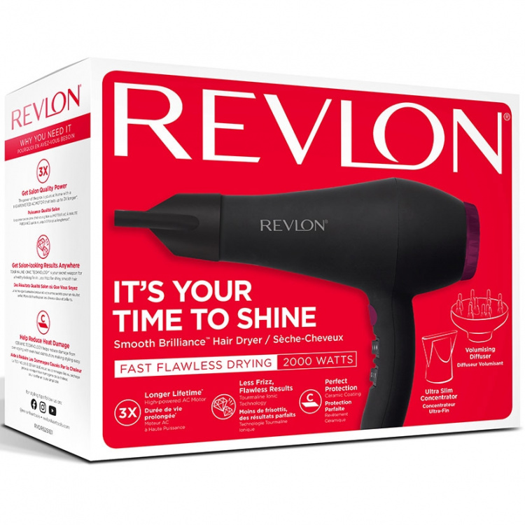 Revlon Hårfön Smooth Brilliance AC, RVDR5251