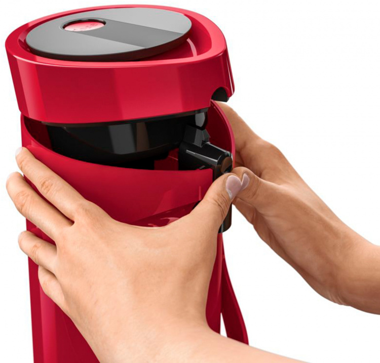 Tefal Ponza pumptermos, röd