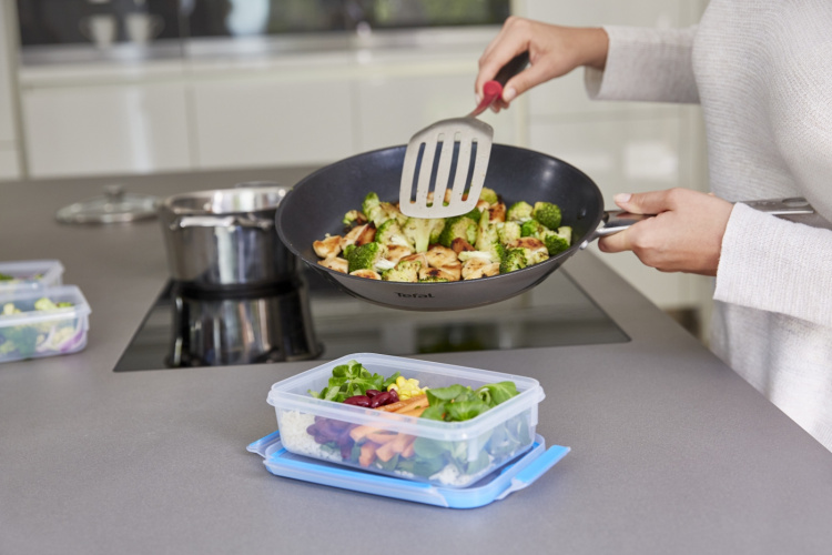 Tefal MasterSeal MealPrep förvaringsbehållare, 5 x 0,8 L