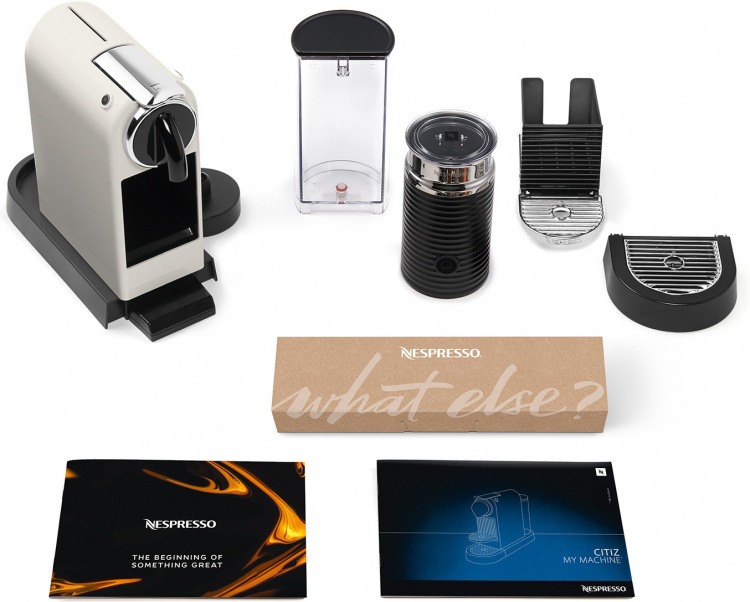 Nespresso Citiz & Milk kapselmaskin, vit