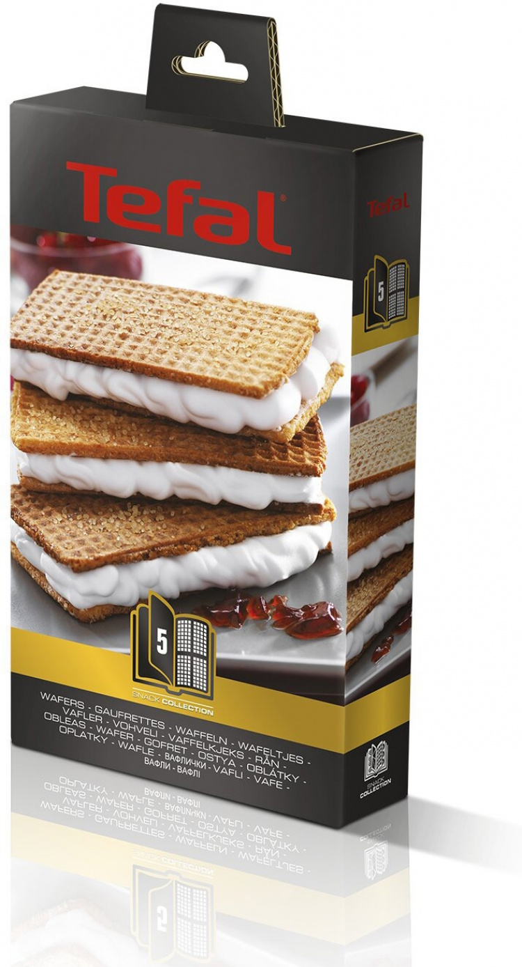 Tefal Snack Collection bakplåtspapper: 5 wafer biscuits