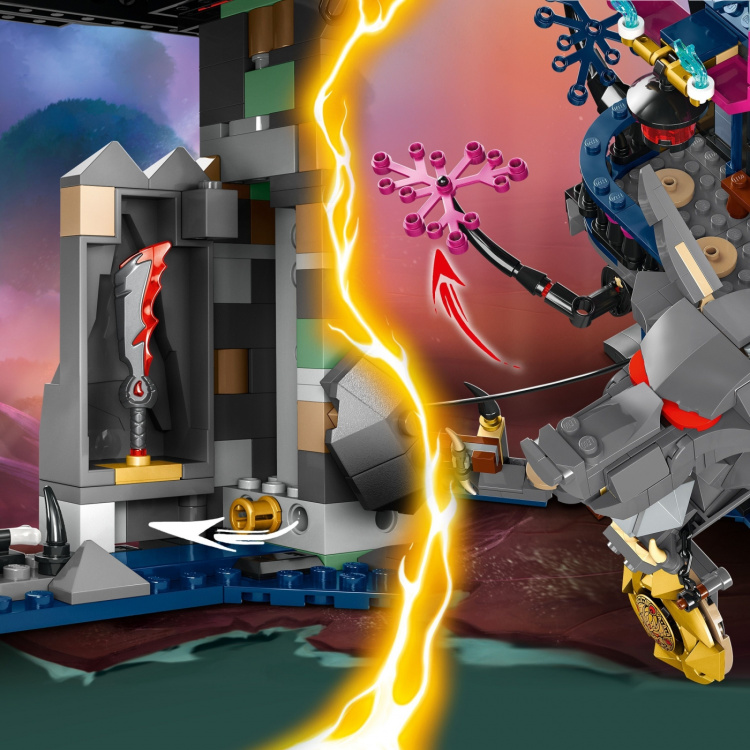 LEGO Ninjago 71813 - Wolf mask shadow dojo