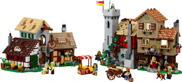 LEGO Icons 10332 - Medeltida stadstorg LEGO Icons 10332 - Medeltida stadstorg
